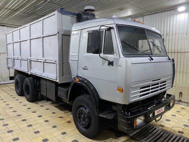 КАМАЗ 53215 синий зерновоз