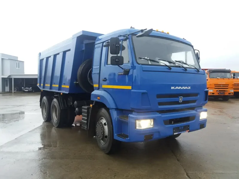 КАМАЗ 65115 самосвал синий