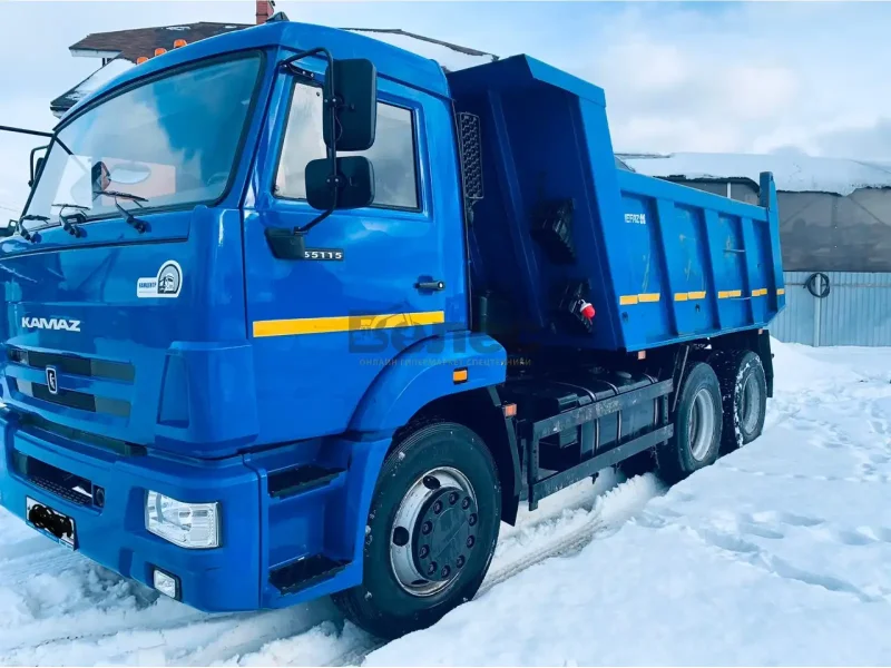 КАМАЗ 65115 синий