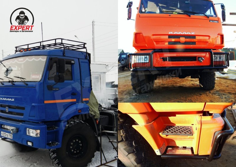 Защита бампера КАМАЗ 43118