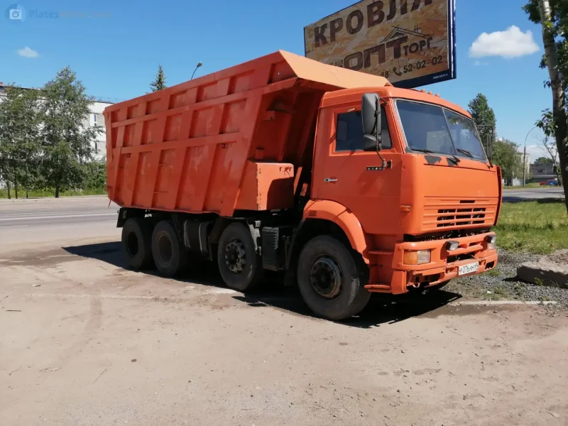 КАМАЗ 4 осный самосвал 6540