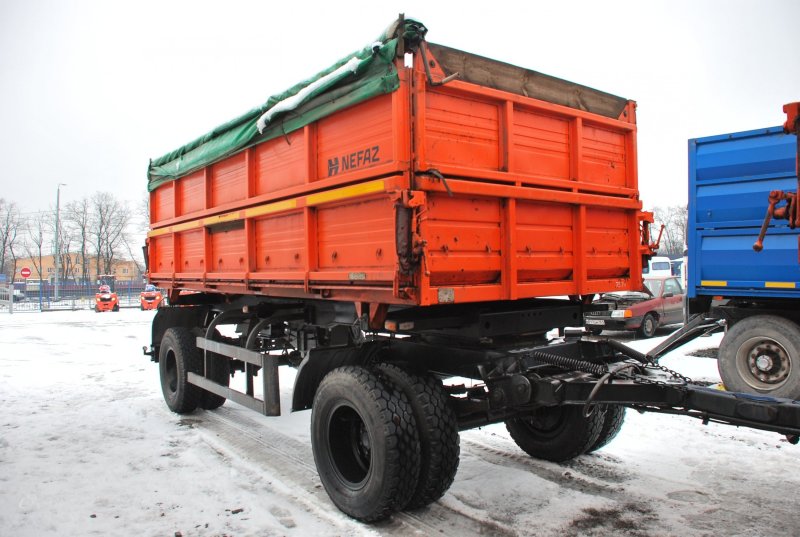 КАМАЗ 45143 С прицепом самосвал