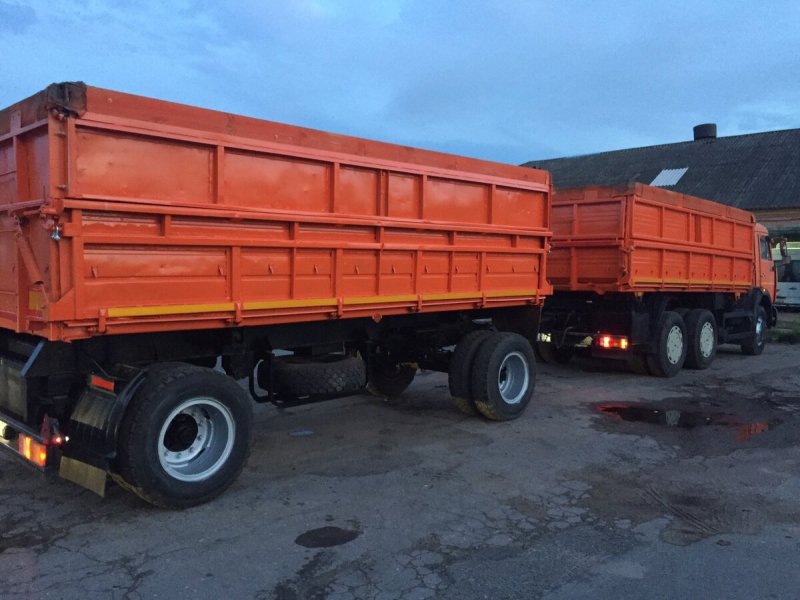 КАМАЗ 45143 С прицепом
