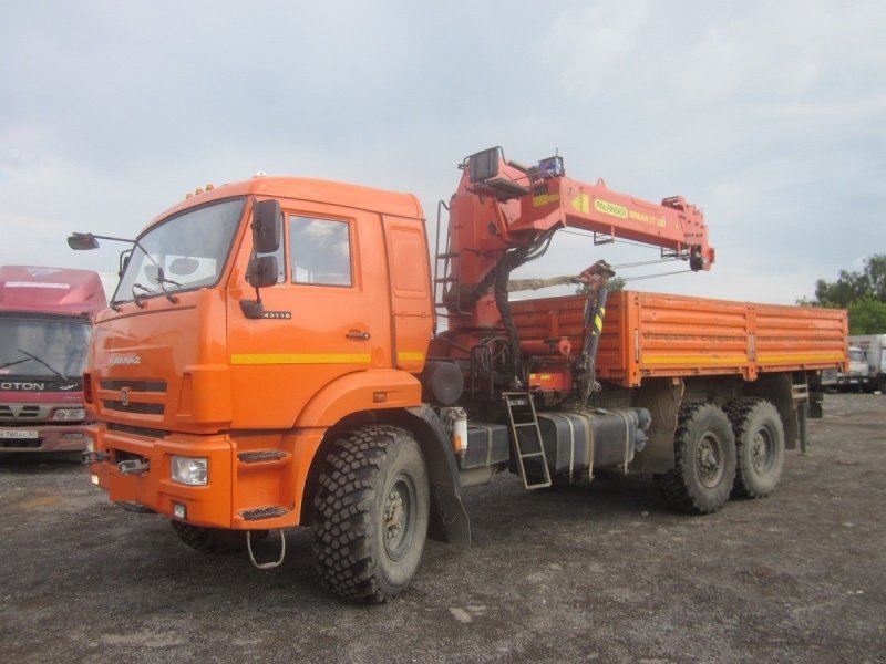 КАМАЗ 43118 бортовой воровайка