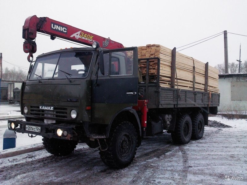КАМАЗ 4310 С манипулятором