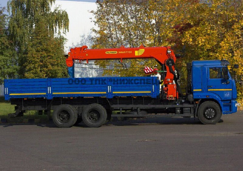 КАМАЗ 53212 С КМУ