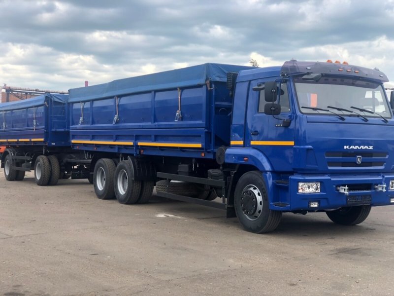 КАМАЗ 65117 сельхозник самосвал