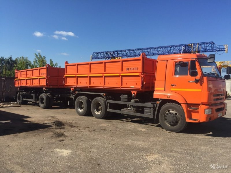 КАМАЗ 45143 сельхозник с прицепом новый
