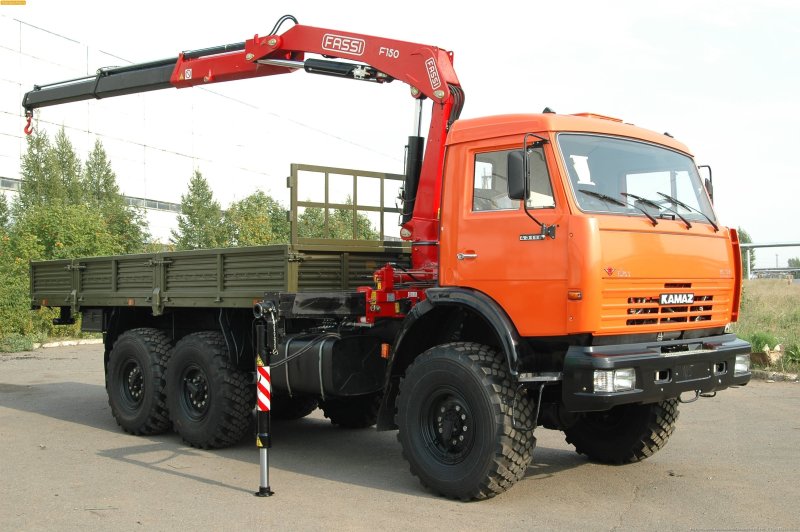 КАМАЗ 5320 манипулятор