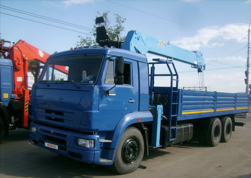 КАМАЗ манипулятор 24м3