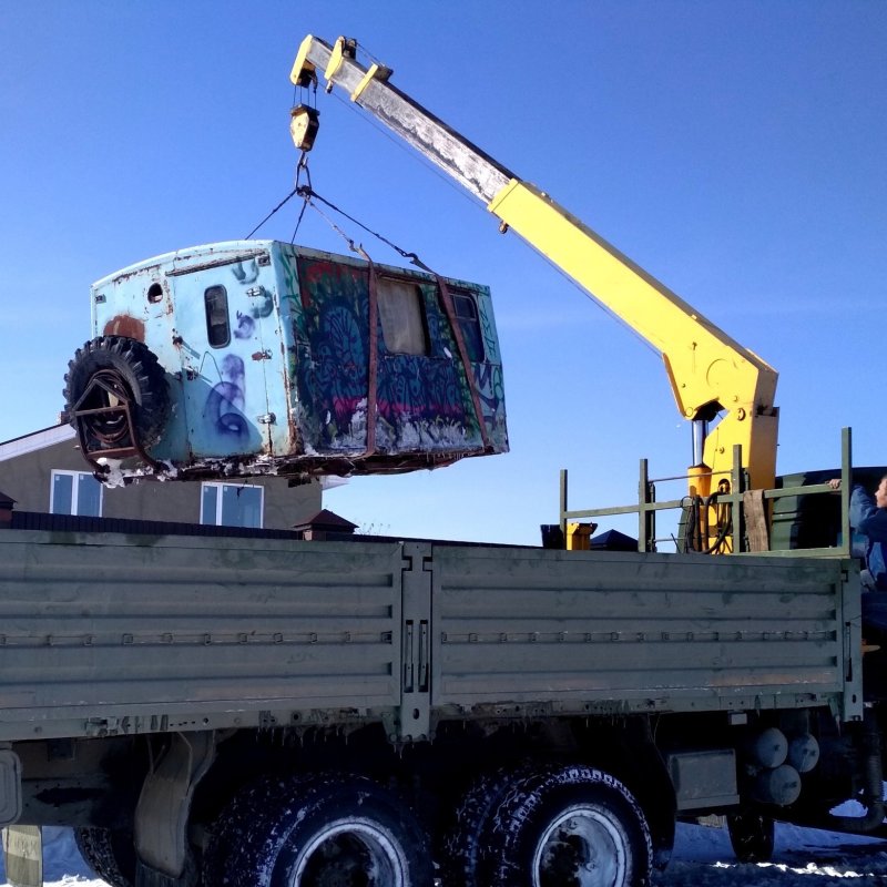 КАМАЗ 65117 С КМУ