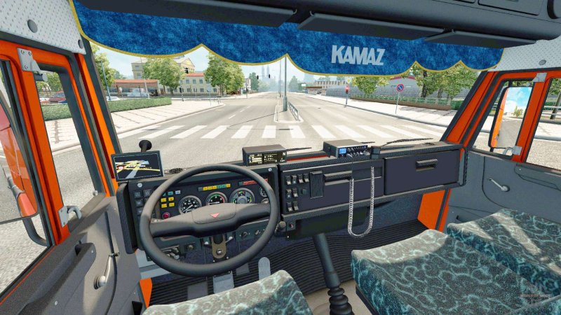 КАМАЗ 6460 салон