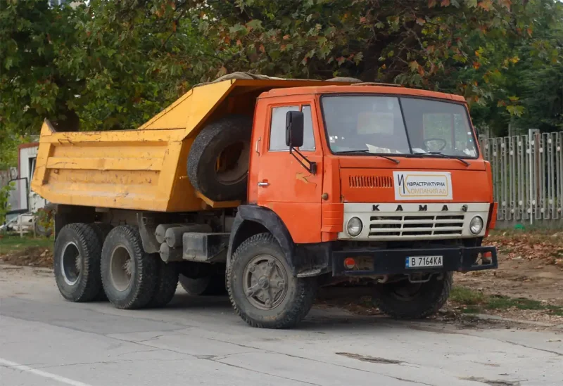КАМАЗ 5511 зеленый