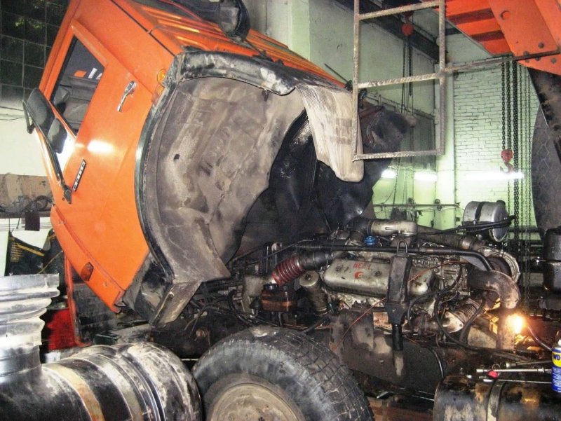 КАМАЗ 6520 С мазовским двигателем