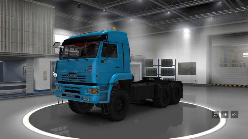 Новый КАМАЗ тягач 54901