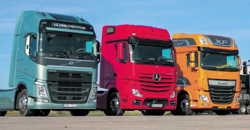 DAF XF 105 ETS кабина