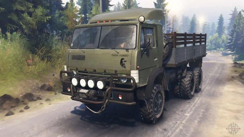 КАМАЗ 4310 бортовой военный