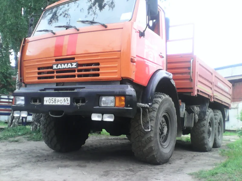 Турбированный КАМАЗ 65403