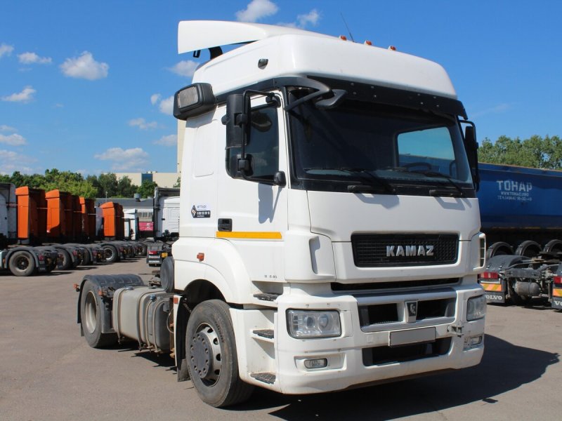 КАМАЗ белый 5490 тент