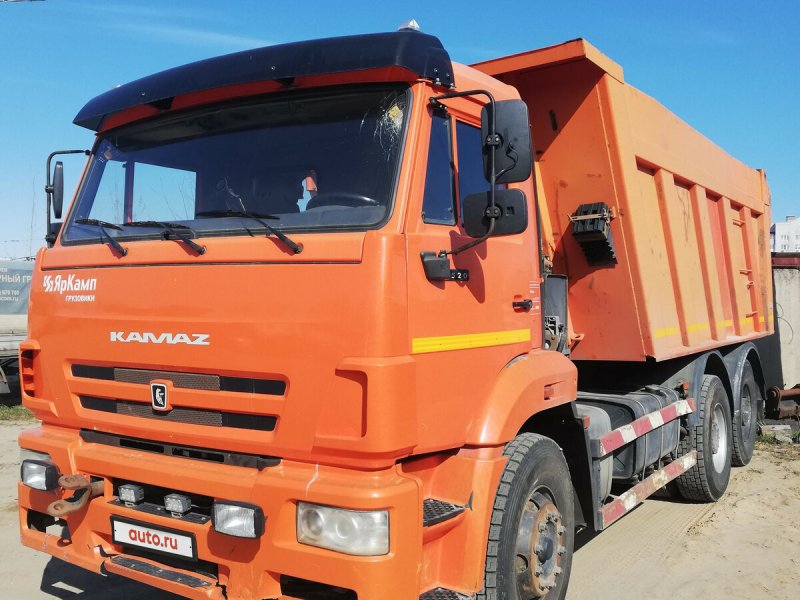 КАМАЗ 6520 самосвал с кабиной макси