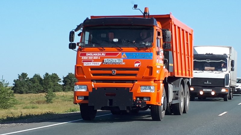 КАМАЗ 65115 под капотом