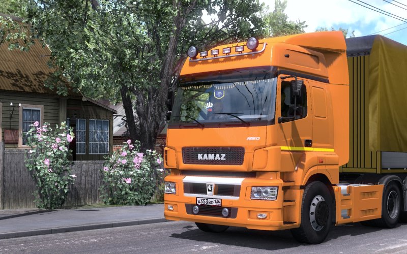 КАМАЗ 5490 тент