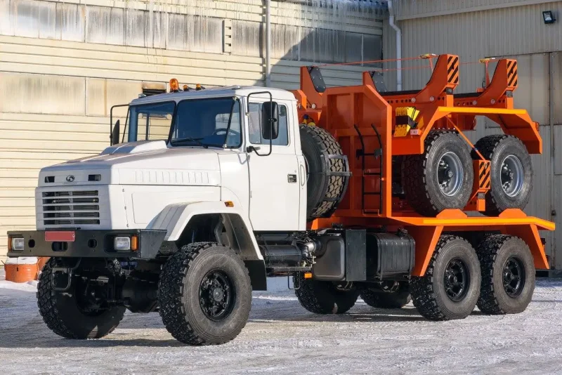 КРАЗ 6322 трубовоз