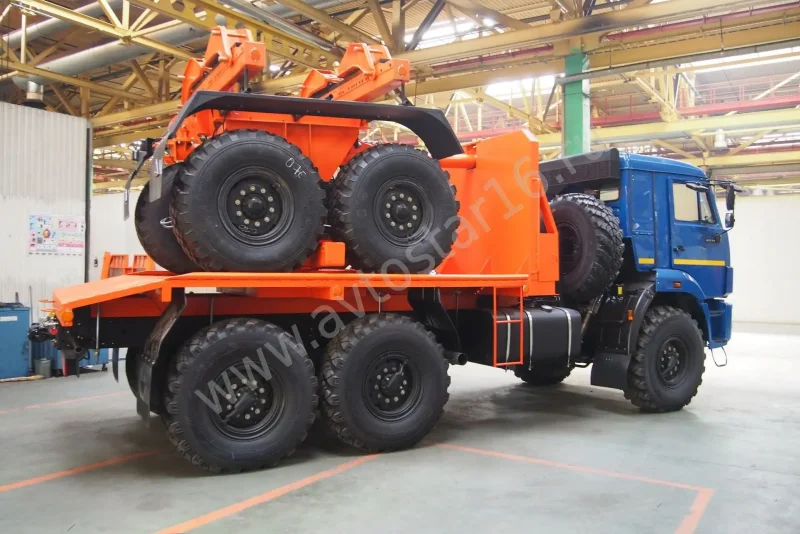 Трубоплетевоз КАМАЗ уст 5453r2-20