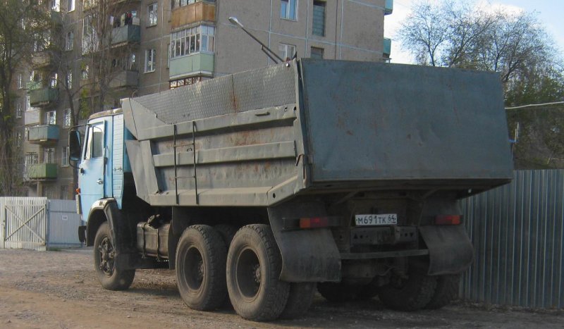КАМАЗ 55111 высокие борта