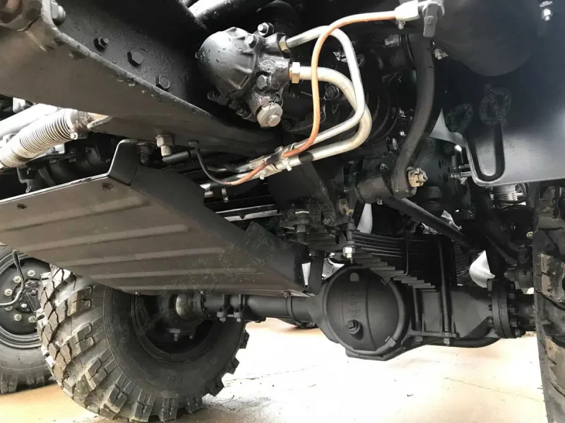 КАМАЗ 4310 снизу