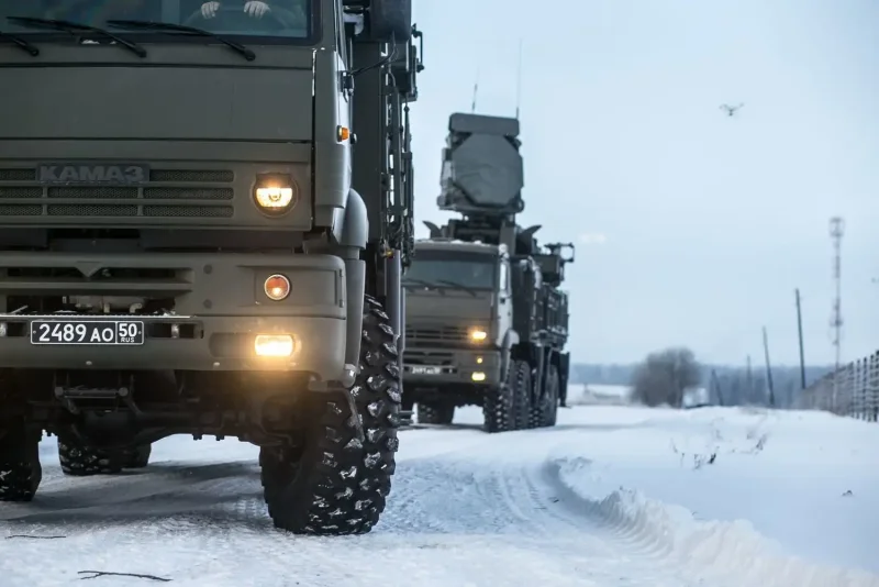КАМАЗ 6560 С лебёдкой впереди