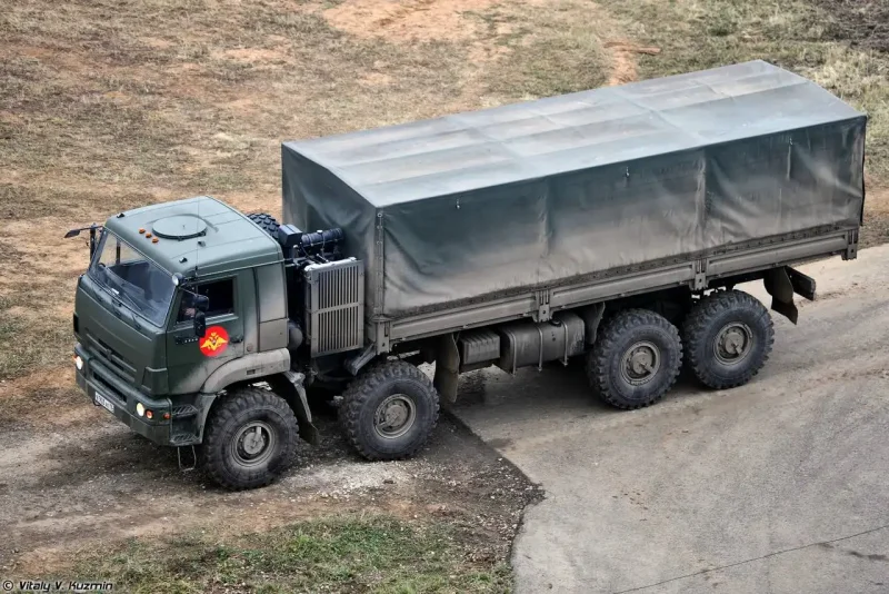 КАМАЗ 6560 бортовой военный