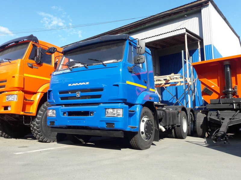 Новый КАМАЗ 65116