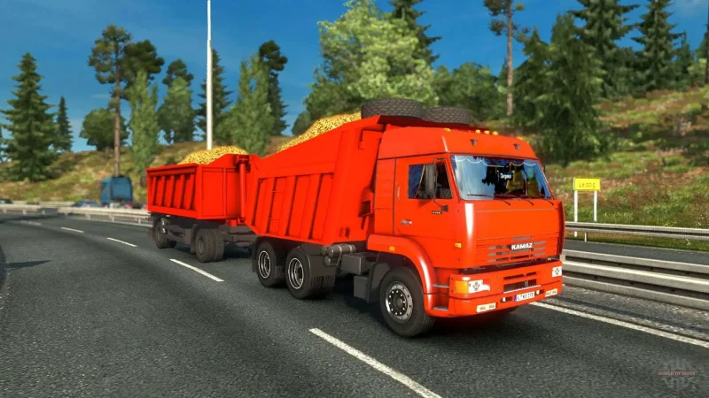 Тандем КАМАЗ для етс 2