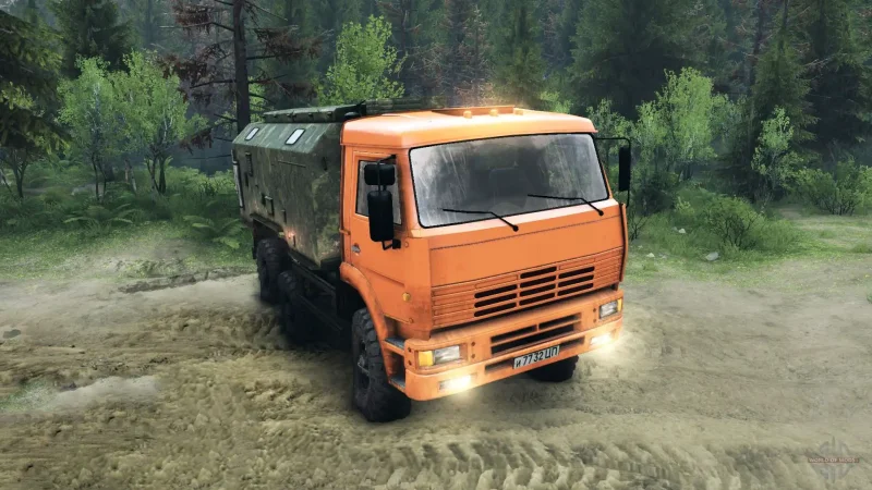 Spin Tires КАМАЗ 6520