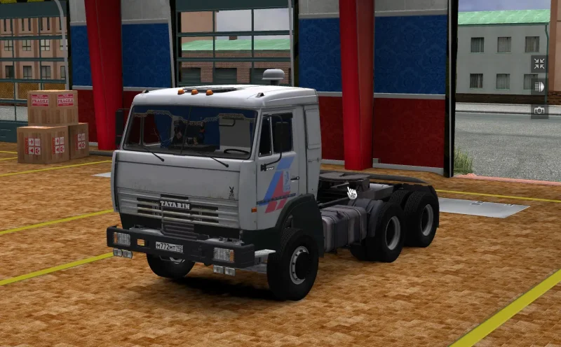 Spin Tires КАМАЗ 6520