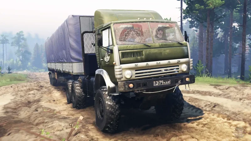Spin Tires КАМАЗ 5350