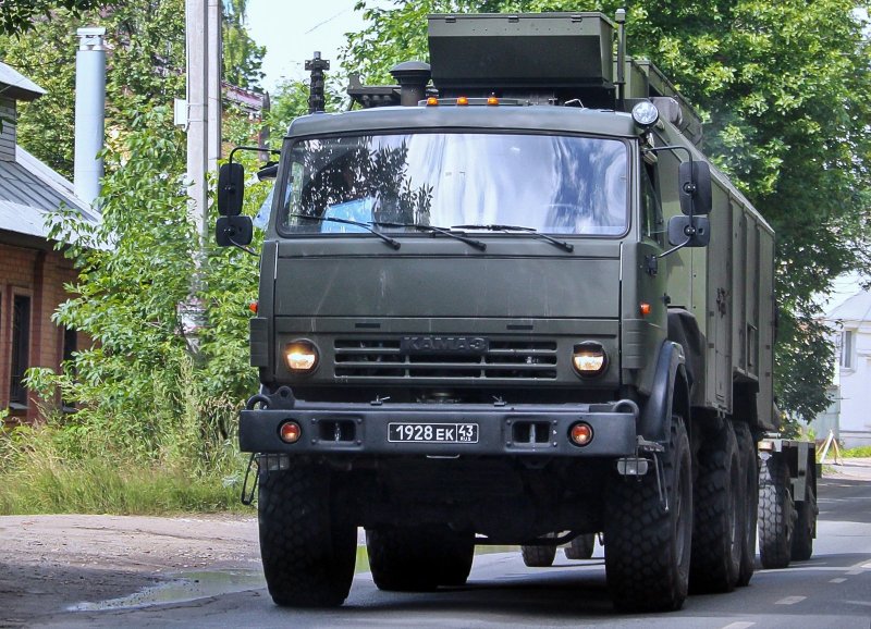 КАМАЗ 43114 бортовой военный