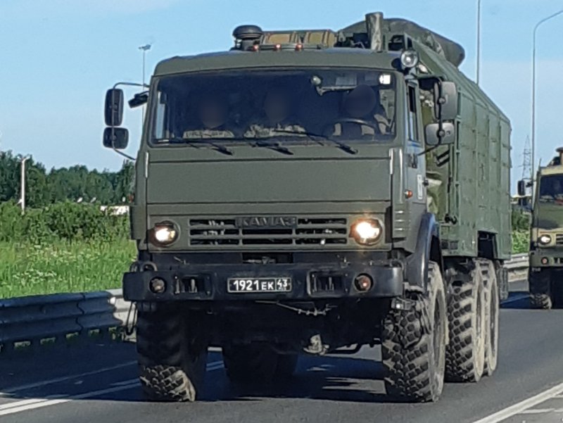 КАМАЗ 43114 бортовой военный