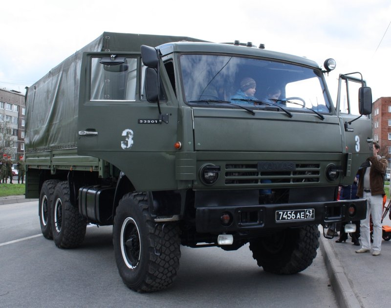 КАМАЗ 501 военный