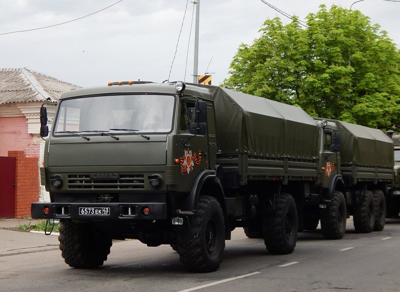 КАМАЗ 4350 военный