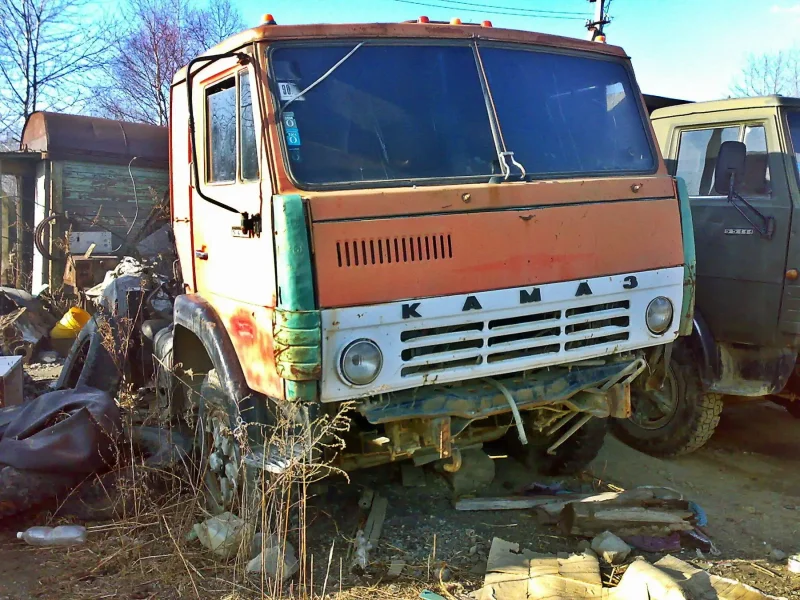 КАМАЗ 5320 заброшенный
