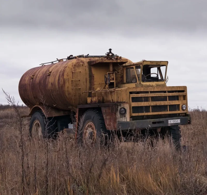 БЕЛАЗ 540 В Чернобыле