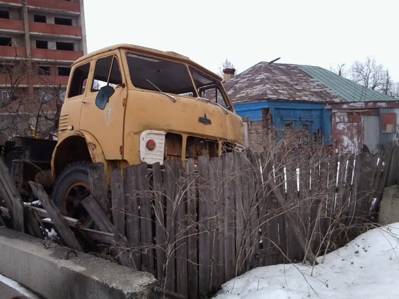 МАЗ 500 заброшенный