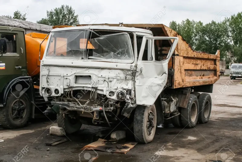 Заброшенные КАМАЗЫ 55111