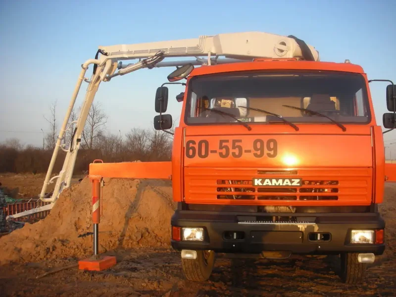 Бетононасосная установка
