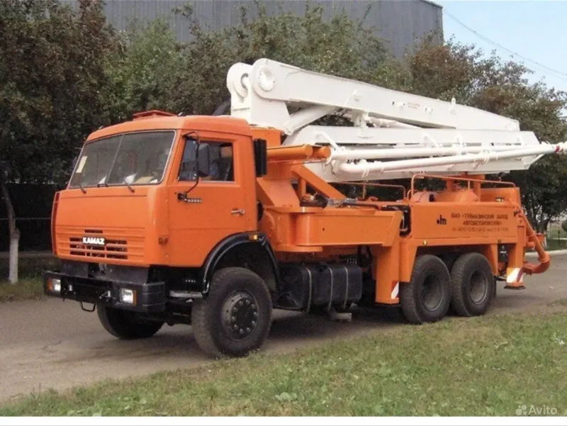Автобетононасос КАМАЗ 21 метр