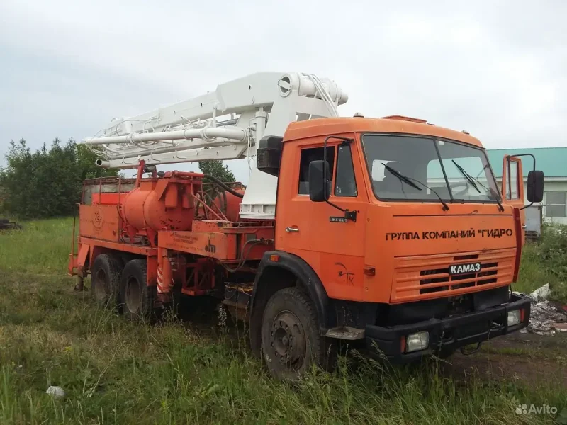 Бетононасос КАМАЗ АБН 75/21 - 21 М