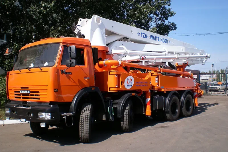 Автобетононасос КАМАЗ 6540