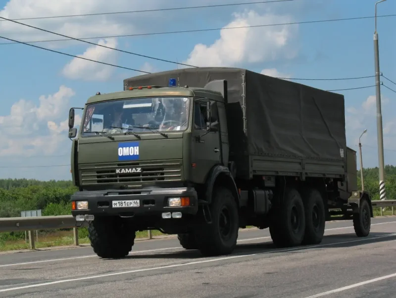 КАМАЗ вездеход 6х6 военный